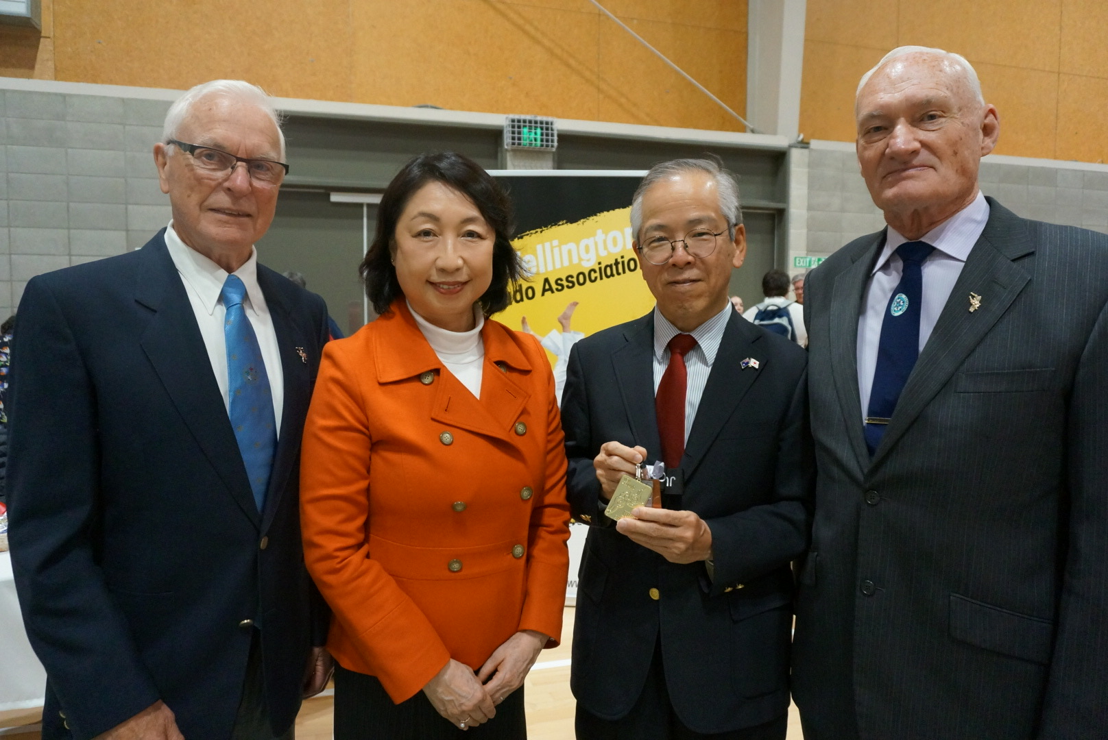 Japanese Ambassador Visits National Championships image